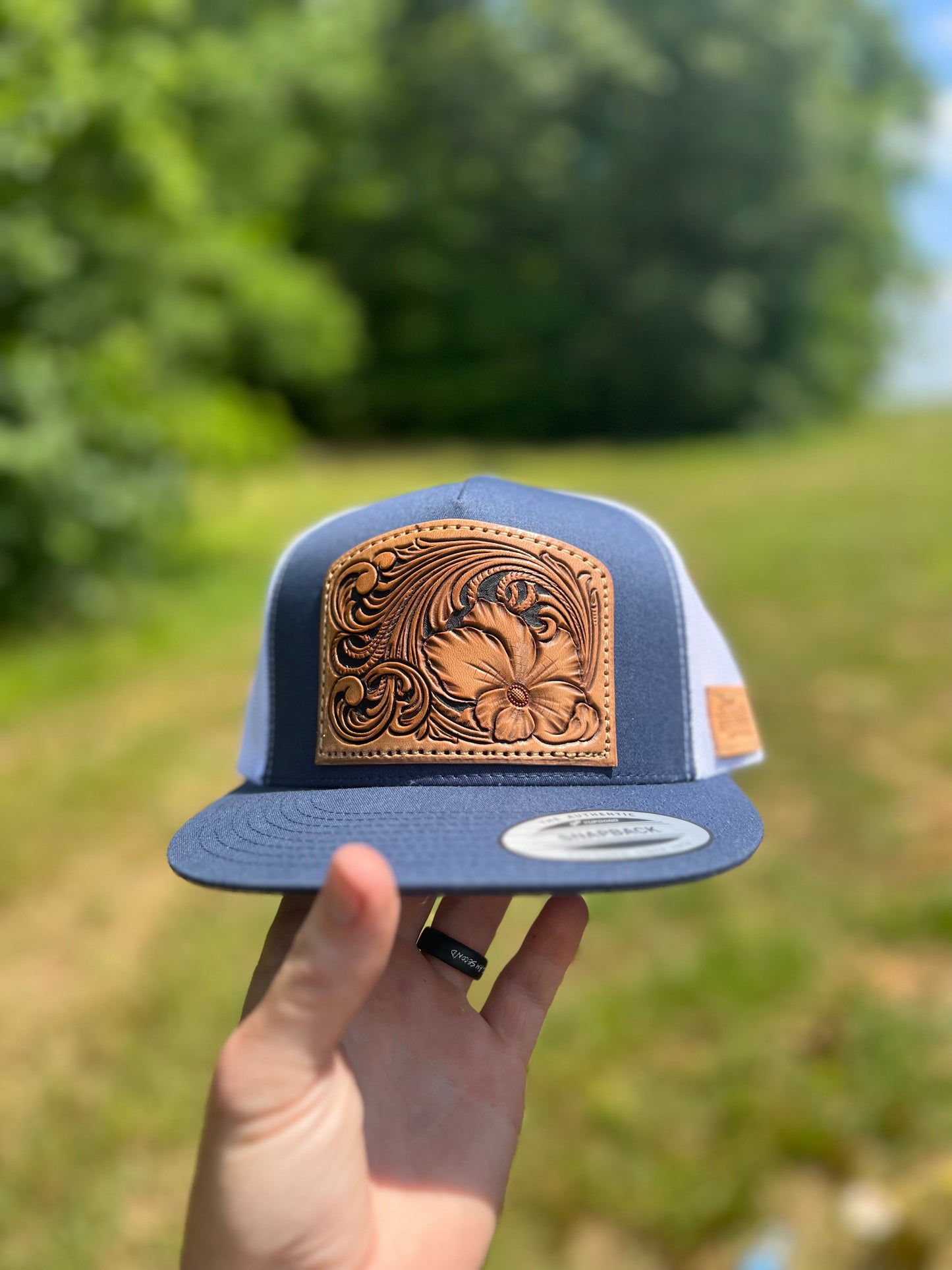 Custom tooled hat