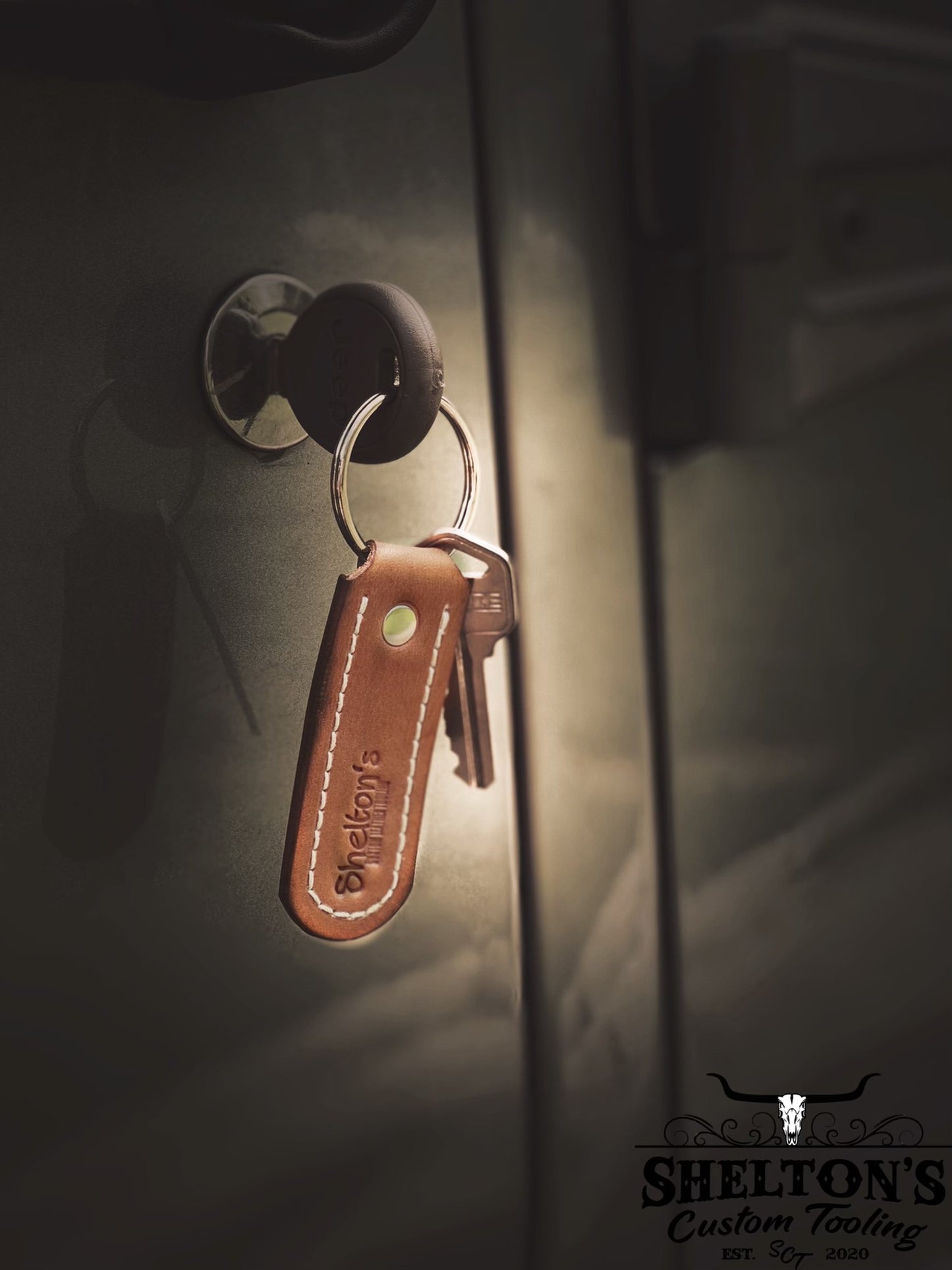 Leather Keychains